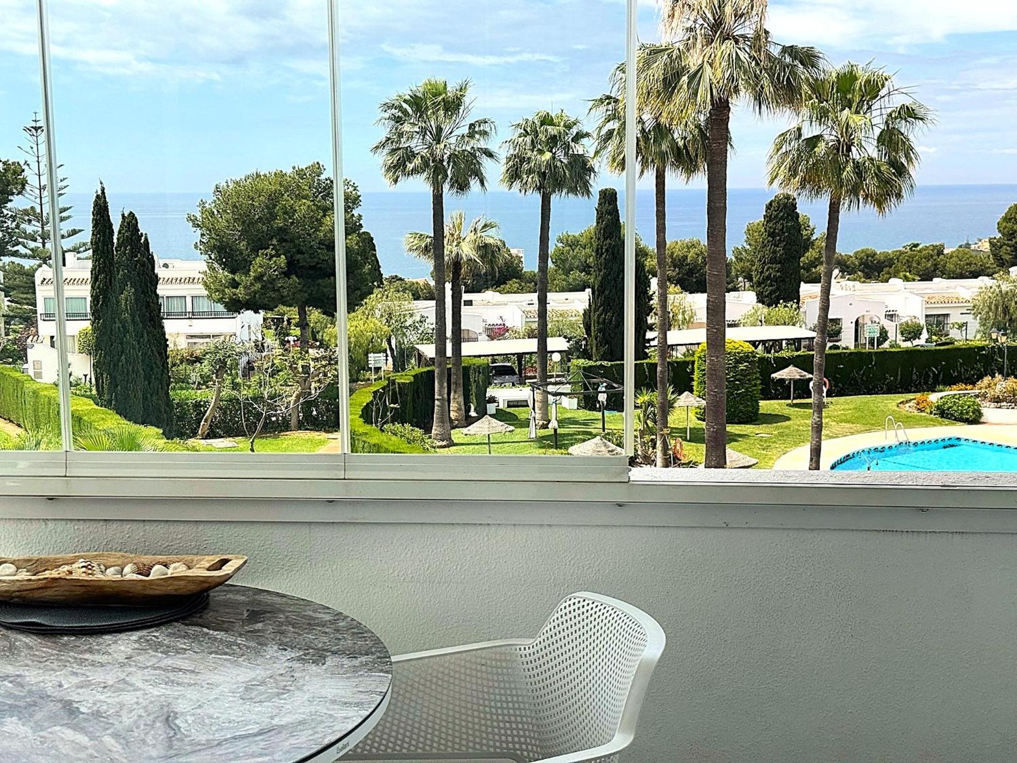 Amazing Sea View Apartment In Miraflores La Cala De Mijas Exterior photo